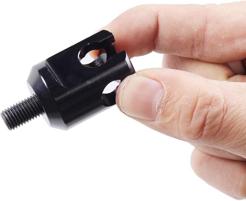 SOPOGER Bow Stabilizer Quick Disconnect Double Joint Archery Shock Absorber Connector Adjustable Bow Rod Stabilizer - Image 5
